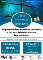 Responsabilidade Penal das Sociedades e dos seus Administradores e Representantes
